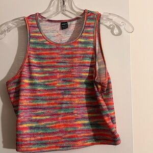 Colorful Knit Tank Top